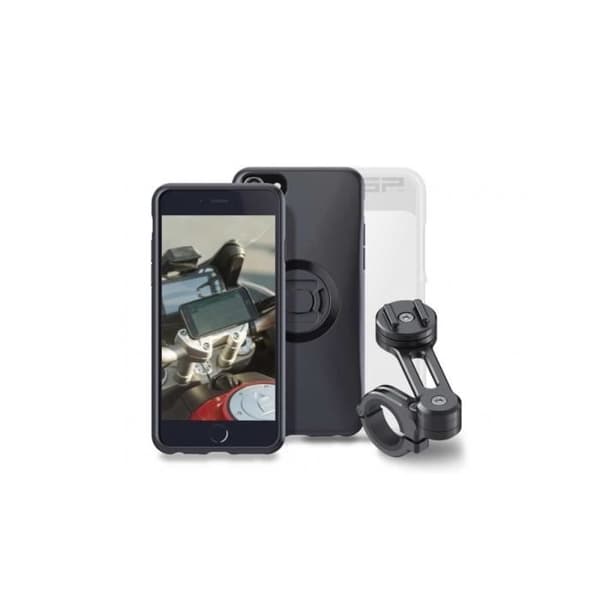 Komplett paket SP-CONNECT Moto Bundle fäst på styret iPhone 8/7/6S/6