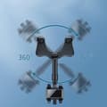 Miniatyrbild 3 av 4: Stöd för telefon bil roterande 360 ° bilmontering stödfäste för telefon backspeglar bil bärbar multifunktionell justerbar