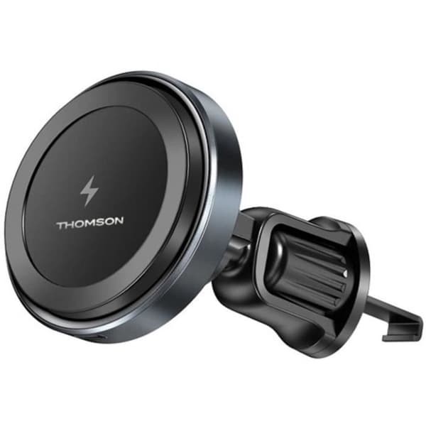 Telefonhållare - THOMSON - Magnetisk - QI trådlös billaddare - 15 W