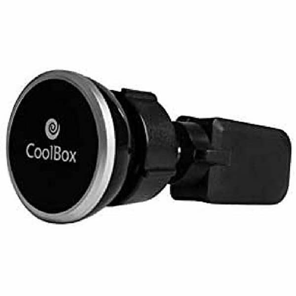 Matkapuhelimen autoteline CoolBox CoolFix Musta Hopeinen