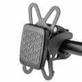 Miniatyrbillede 1 af 2: Telefonholder Til Cykel Celly GHOSTBIKEBK Sort Plastik
