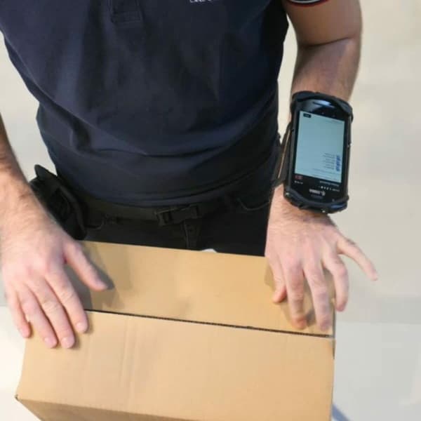 Mobilholder Mobilis 030004 5" 7" Sort Silikone