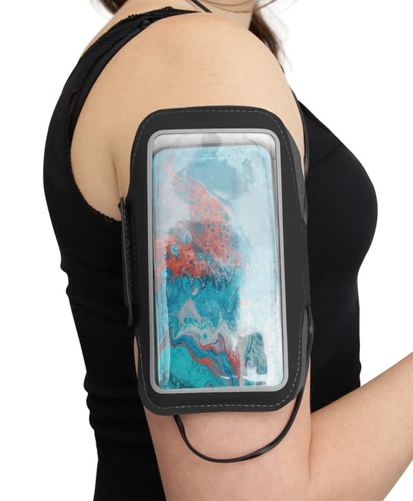 Sport armband reflective fits up to most 6.5" screens thin