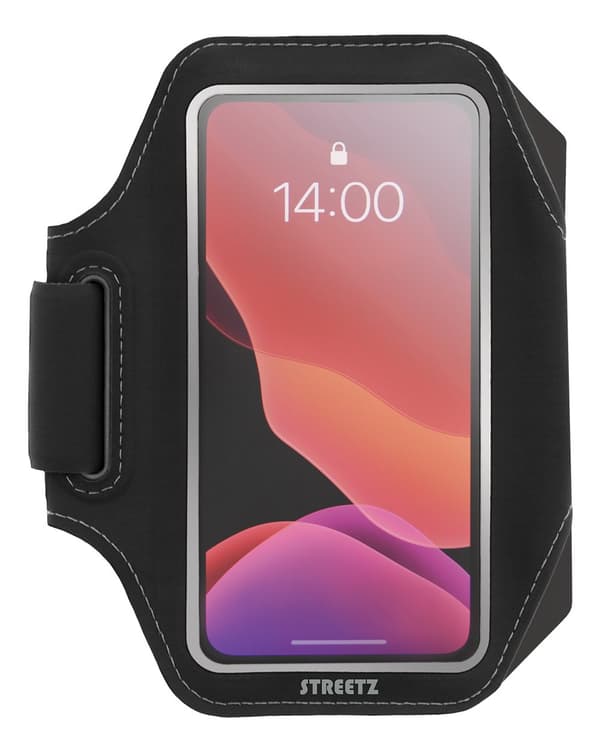 Sport armband reflective fits up to most 6.5" screens thin
