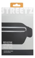 Miniatyrbild 6 av 6: Sport waist bag, reflective, fits most mobile phones, black