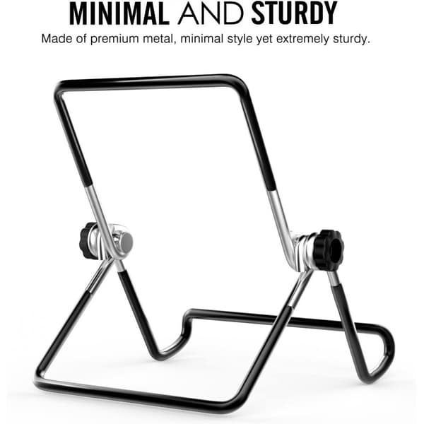Vikbart stativ till tablets - svart 10061