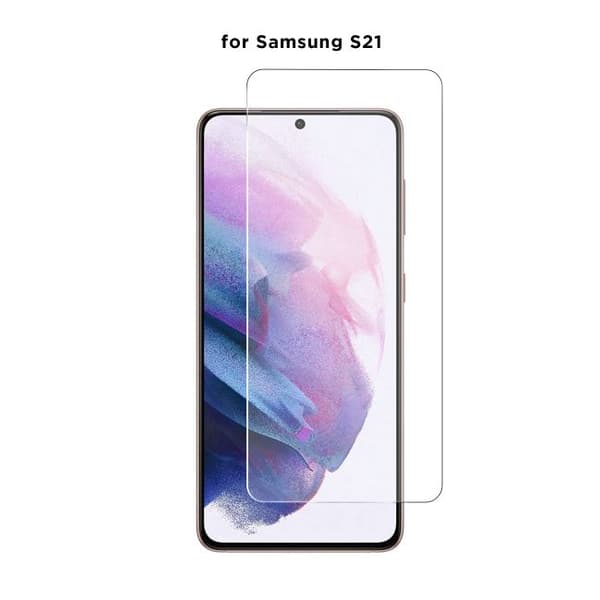 Heltäckande härdat glas / skyddsglas till Samsung Galaxy S21