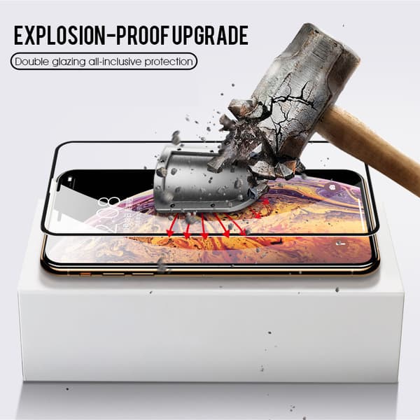 2-Pack Iphone XR / 11 - Härdat Glas 9H - Super Kvalitet 3D Skärmskydd