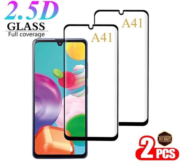 2-Pack Samsung Galaxy A41 - Härdat Glas 9H - Super Kvalitet 3D Skärmskydd
