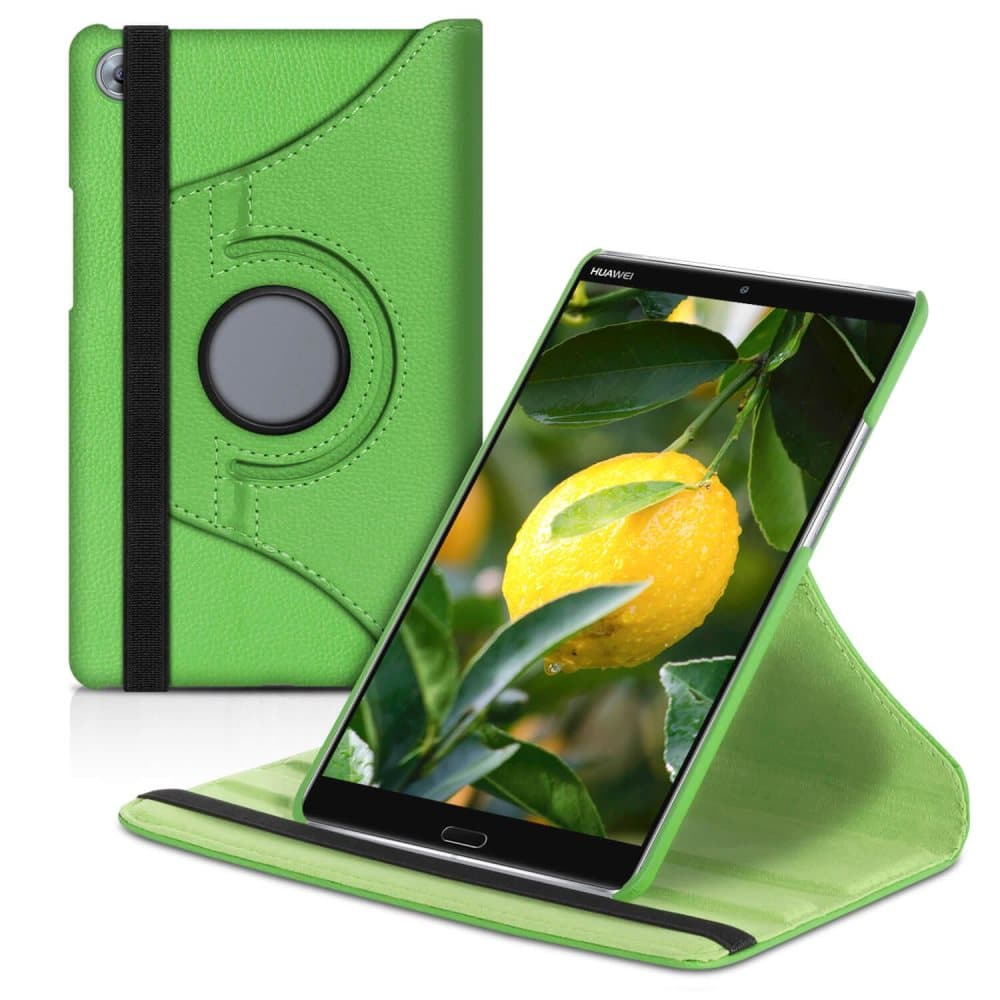 Tablet Fodral Skydd för Huawei MediaPad M5 8 Läsplatta TPU Etui Kickstand Grön