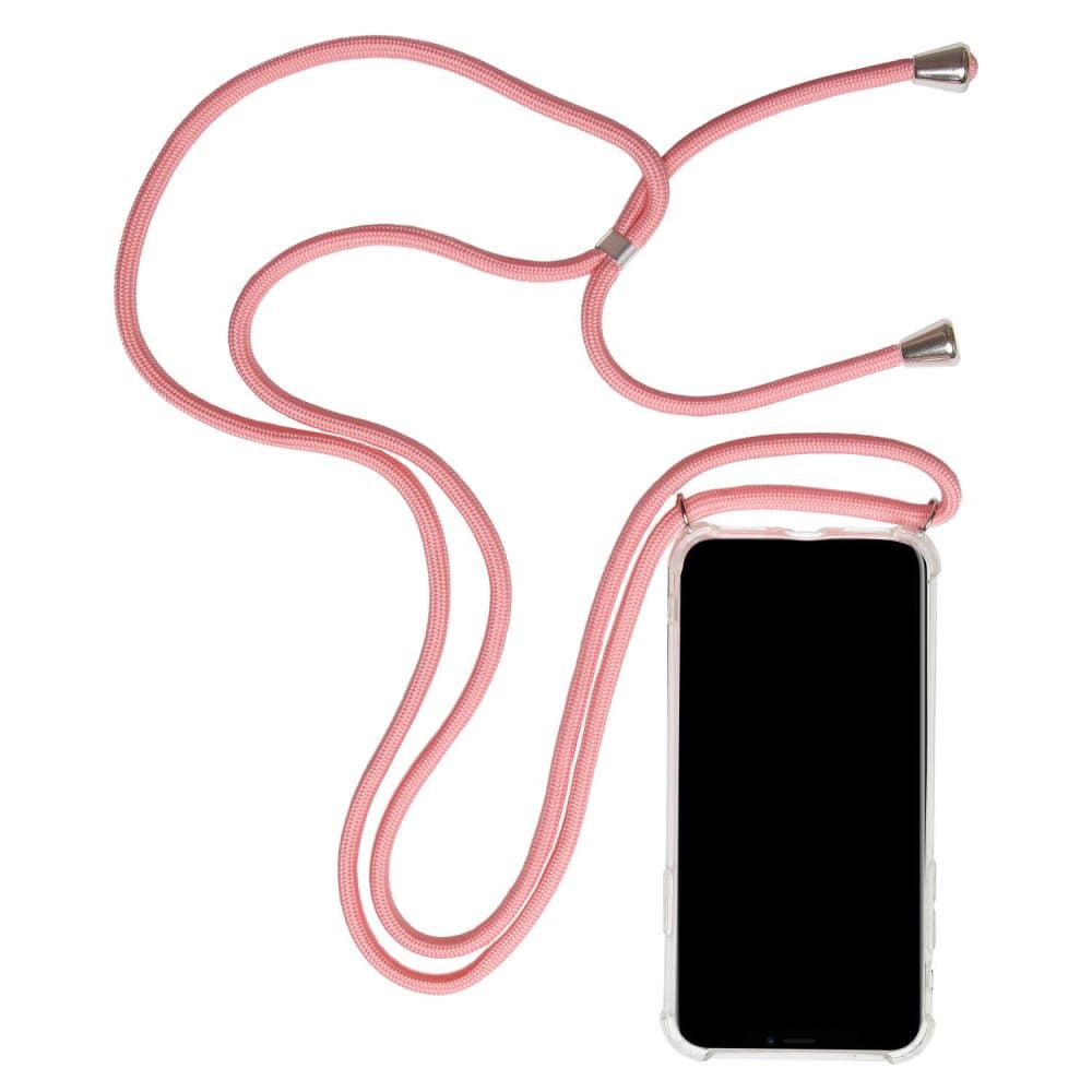 Mobilskal Halskedja för Samsung Galaxy S10 Plus Telefon Silikon Halsband Rosa