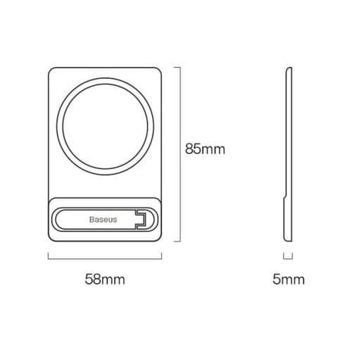 Baseus LUXZ010002 Foldable Magnetic Holder for Phone