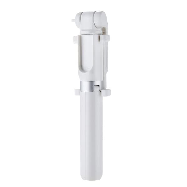 BW-BS3 3 i 1 bluetooth fjernbetjening Stativ Selfie Stick Passer til 3,5-6 tommer smartphones, hvid