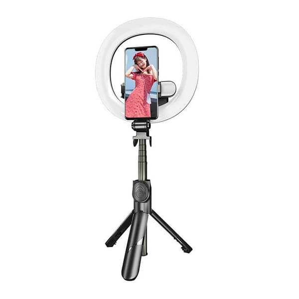 Selfie stick/ tripod Puluz with LED light ring