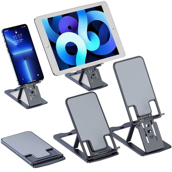 Choetech sammenleggbart stativ for smarttelefon/nettbrett grå (H064)
