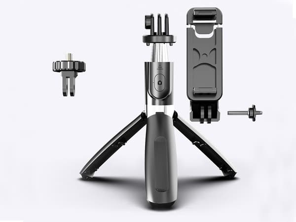 Selfie stick stativ fjärrkontroll bluetooth
