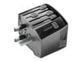 Miniatyrbilde 4 av 8: CellularLine 18W World Travel Strømadapter USB-A og USB-C