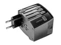 Miniatyrbilde 2 av 8: CellularLine 18W World Travel Strømadapter USB-A og USB-C