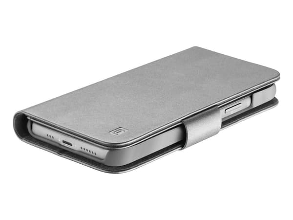 CellularLine Book Agenda Lommebokdeksel iPhone 12 Mini - Svart