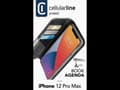 Miniatyrbilde 4 av 4: CellularLine Book Agenda Lommebokdeksel iPhone 12 Pro Max - Svart