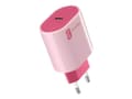 Miniatyrbilde 4 av 4: CellularLine 20W Strømadapter USB-C - Rosa