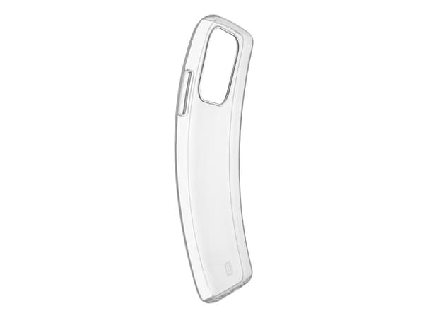 CellularLine Gummideksel iPhone 15 Pro - Gjennomsiktig