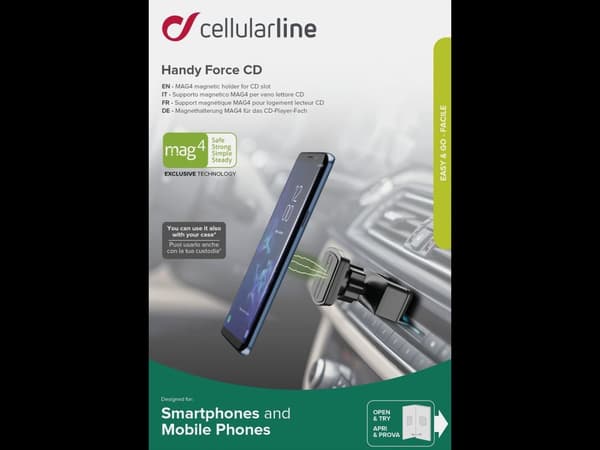 CellularLine Handy Force CD Mobilholder til bil