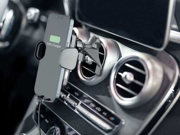 CellularLine Hug Air Pro Mobilholder til bil - Svart