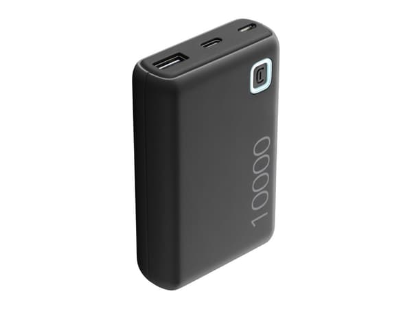 CellularLine Powerbank Essence 10.000 mAh Sort