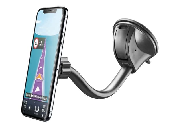 CellularLine Pilot Force Mobilholder til bil Sort