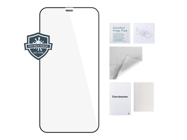 ECO Skjermbeskyttelse heldekkende glass iPhone 12/12 Pro