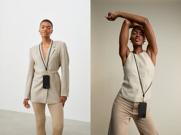 iDeal Cord Phonestrap - Svart/Gull