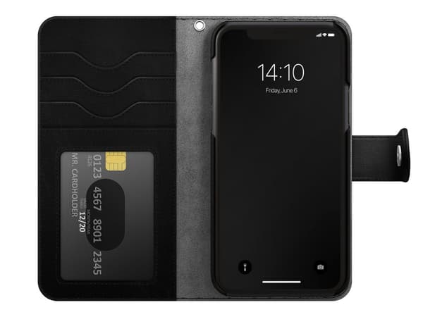 iDeal Magnet Lommebokdeksel iPhone 11/XR - Svart
