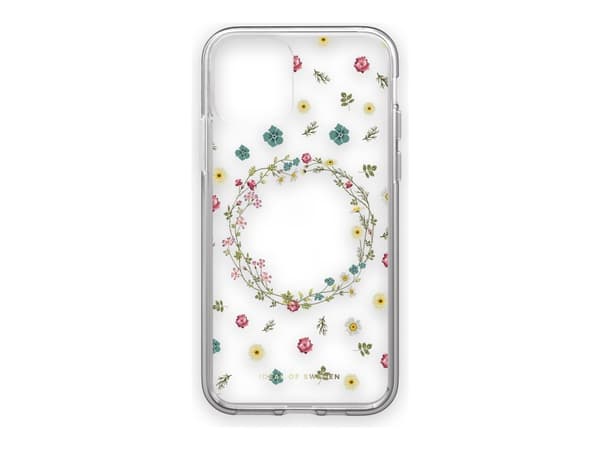 iDeal Mobildeksel iPhone 11/XR Magsafe - Gjennomsiktig Floral