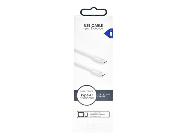 Key Ladekabel USB-C til USB-C 1m