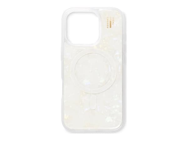 iDeal Pearlized Mobildeksel iPhone 16 Pro Max - Hvit