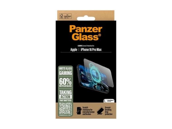 PanzerGlass Gaming Screen Skjermbeskyttelse iPhone 16 Pro Max