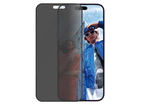 PanzerGlass Privacy Skjermbeskyttelse iPhone 16 Plus