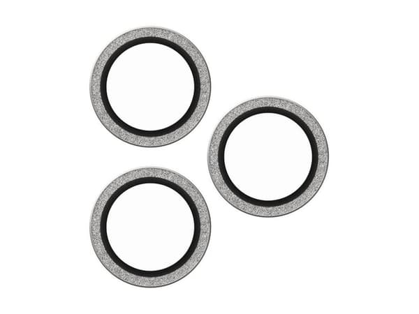 PanzerGlass Safe Linsebeskyttelse iPhone 16 Pro/16 Pro Max - Sølv
