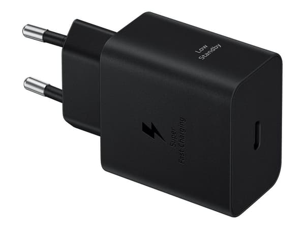 Samsung 45W Strømadapter USB-C - Svart Sort