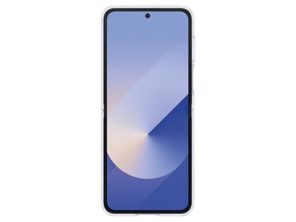 Samsung Silikondeksel m/ring Samsung Z Flip6 - Gjennomsiktig