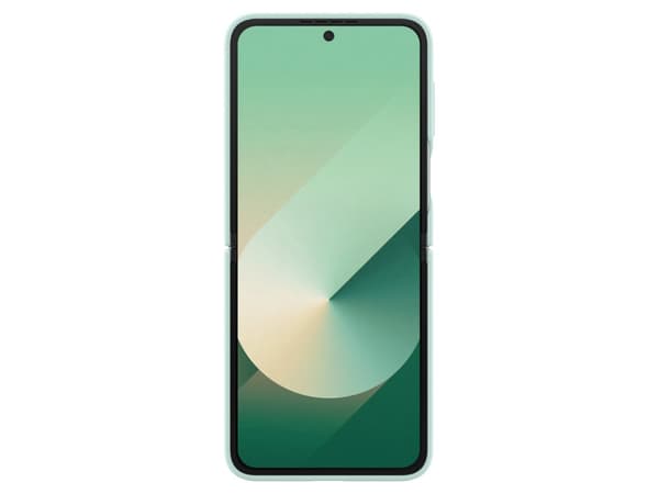 Samsung Silikondeksel m/ring Samsung Flip6 - Grønn