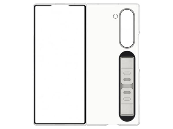 Samsung Silikondeksel m/grip Samsung Z Fold6 - Gjennomsiktig