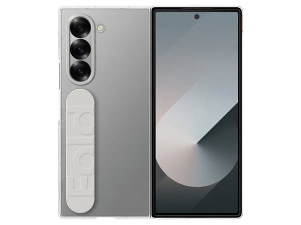 Samsung Silikondeksel m/grip Samsung Z Fold6 - Gjennomsiktig