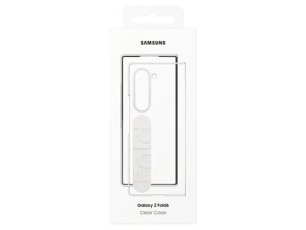Samsung Silikondeksel m/grip Samsung Z Fold6 - Gjennomsiktig
