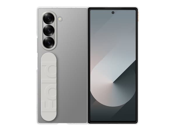 Samsung Silikondeksel m/grip Samsung Z Fold6 - Gjennomsiktig