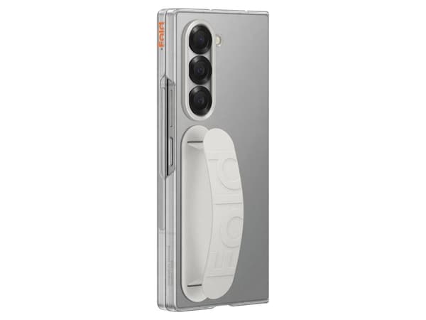 Samsung Silikondeksel m/grip Samsung Z Fold6 - Gjennomsiktig