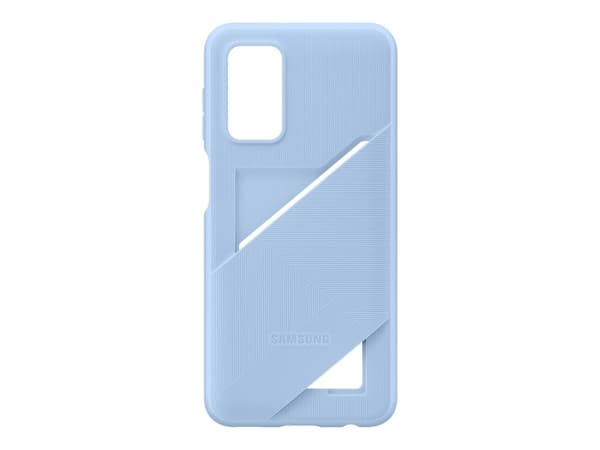 Samsung Silikondeksel m/kortholder Samsung A23 5G - Blå