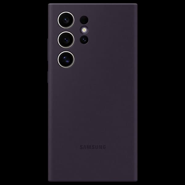 Samsung Silikondeksel Samsung S24 Ultra - Mørkelilla