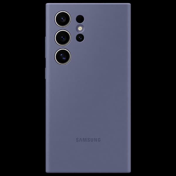Samsung Silikondeksel Samsung S24 Ultra - Lilla